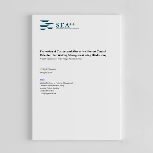 Read more about the article Evaluation of Current and Alternative Harvest Control Rules for Blue Whiting Management using Hindcasting